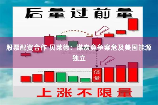 股票配资合作 贝莱德：煤炭竞争案危及美国能源独立