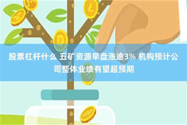 股票杠杆什么 五矿资源早盘涨逾3% 机构预计公司整体业绩有望超预期