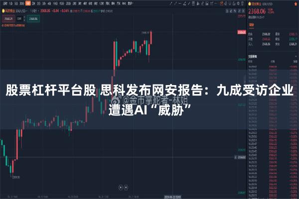 股票杠杆平台股 思科发布网安报告：九成受访企业遭遇AI“威胁”