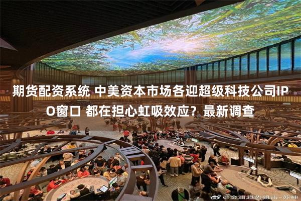 期货配资系统 中美资本市场各迎超级科技公司IPO窗口 都在担心虹吸效应？最新调查