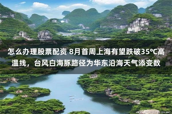 怎么办理股票配资 8月首周上海有望跌破35℃高温线，台风白海豚路径为华东沿海天气添变数