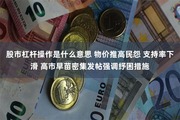 股市杠杆操作是什么意思 物价推高民怨 支持率下滑 高市早苗密集发帖强调纾困措施